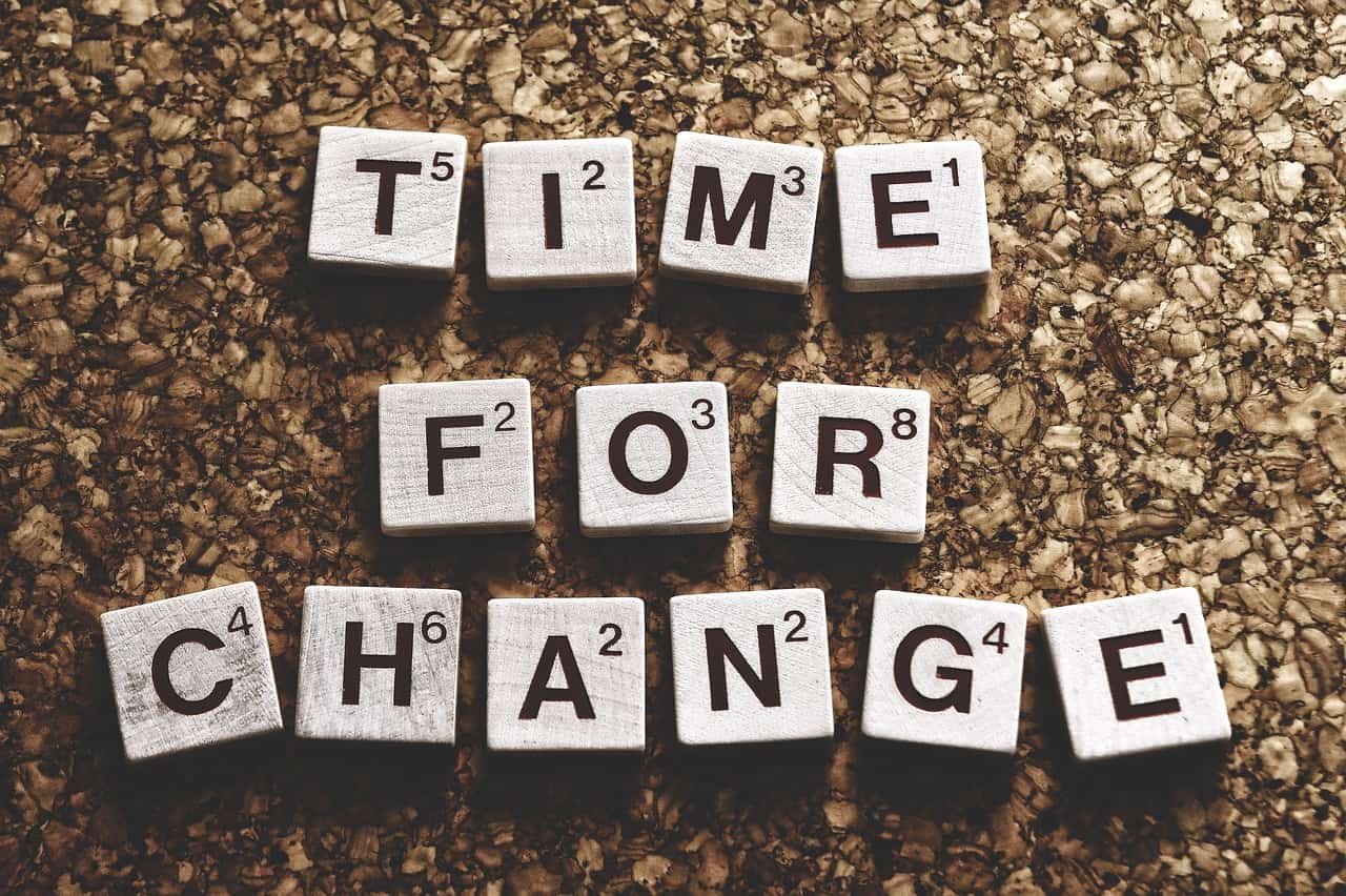 time-for-a-change-Image by Alexas_Fotos from Pixabay scrabble piences spelling out 'time for change'